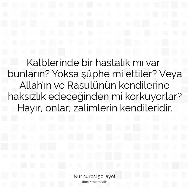 Ayetbul | Kuran Mealleri | Quran | Nur suresi 50. ayet