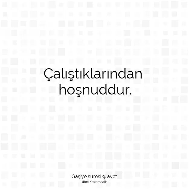 Ayetbul | Kuran Mealleri | Quran | Gaşiye suresi 9. ayet